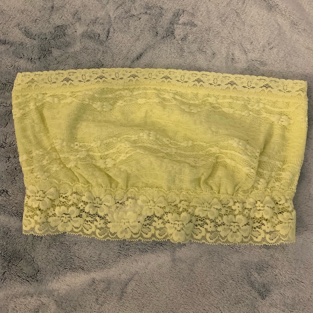 NWT Free people yellow bandeau